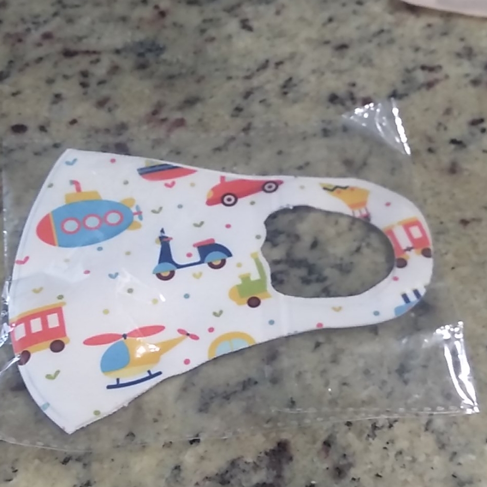 KIDS PRINTED FACE MASK 🎭